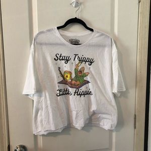 Stay Trippy Spongebob Crop Top